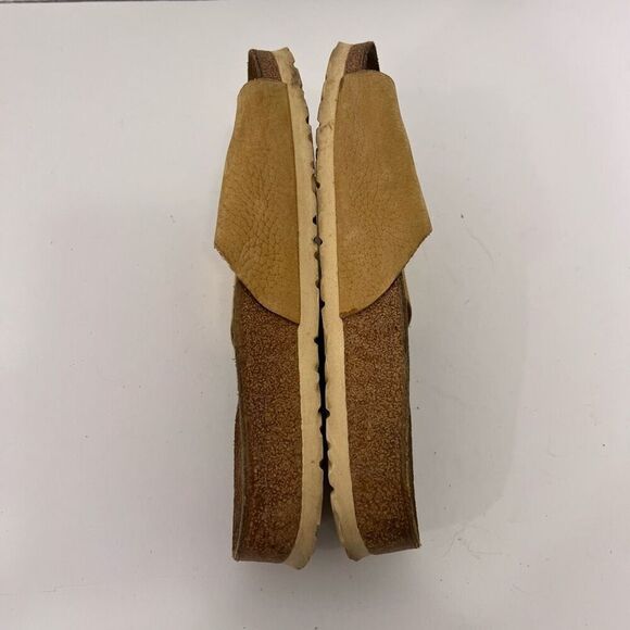 Papillio Birkenstock Yellow Leather Slide Sandals - Picture 8 of 9